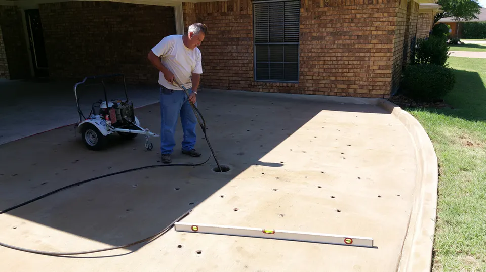 Concrete Leveling in McKinney