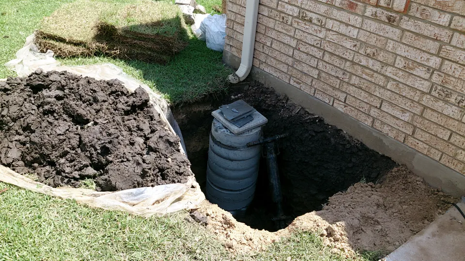 Pressed Concrete Piers in McKinney