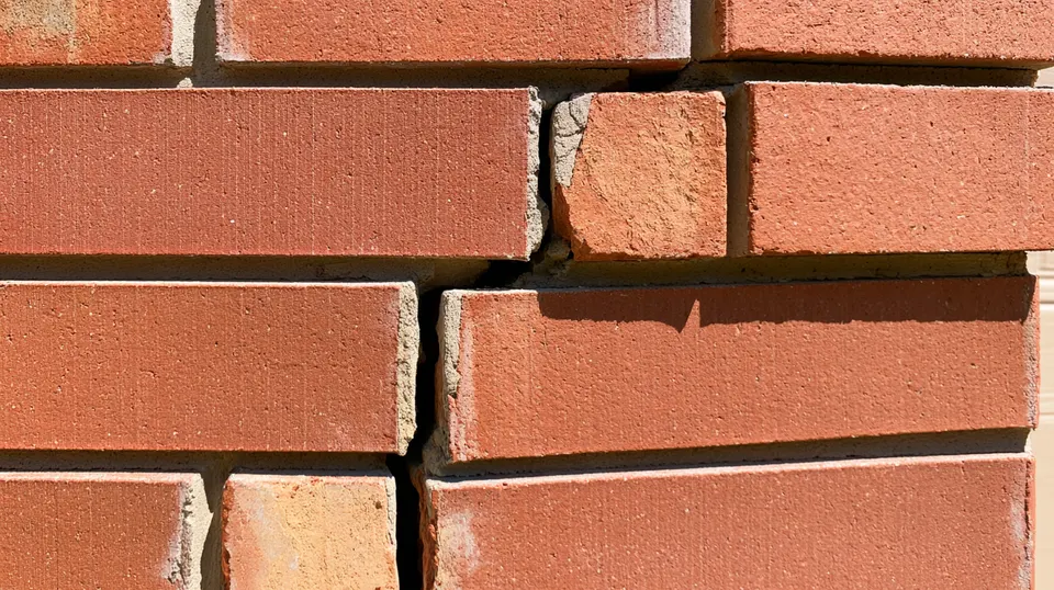 Cracks in Brick in McKinney