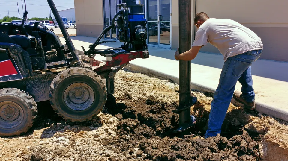 Helical Piers in McKinney