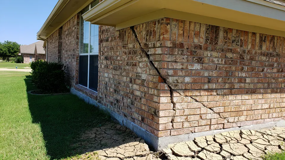 Sinking Foundation Repair in McKinney